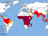 malaria-wystepowanie
