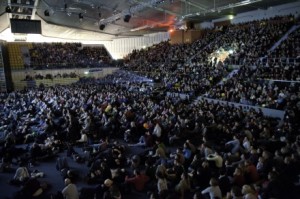 Główna sala, gdzie odbywały się prelekcje